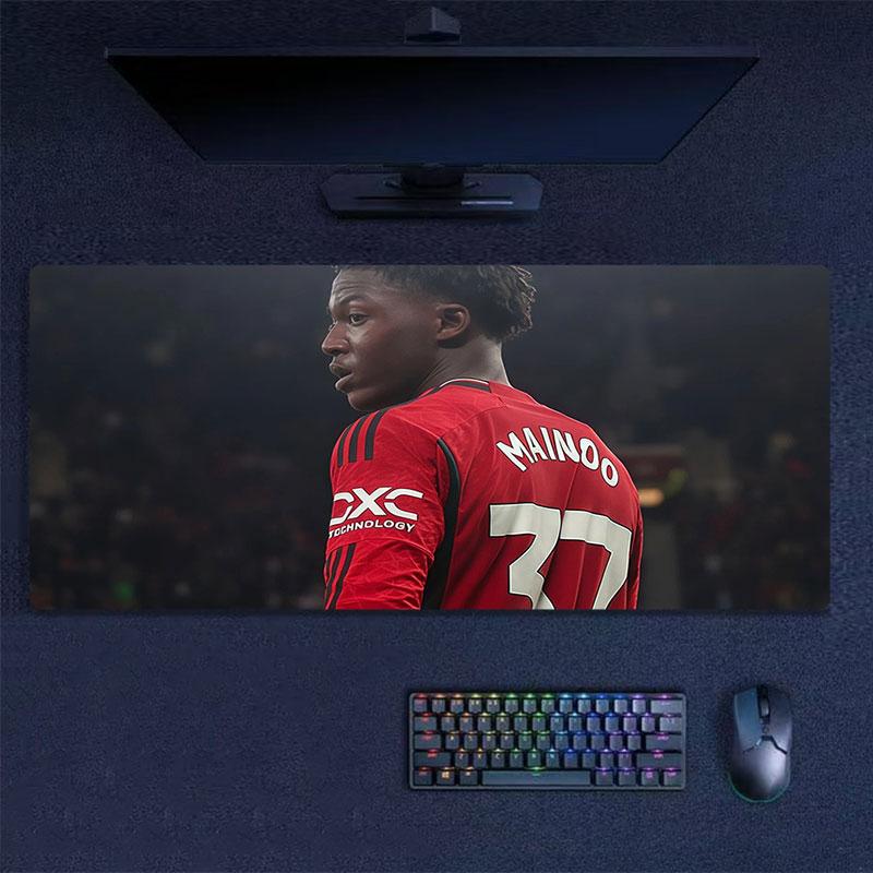 Kobbie Mouse Pad, Large Gaming Desk Mat, Non-slip XXL Mousepad for Laptop & Tablet, Mini PC Playmat with Stitched Edges