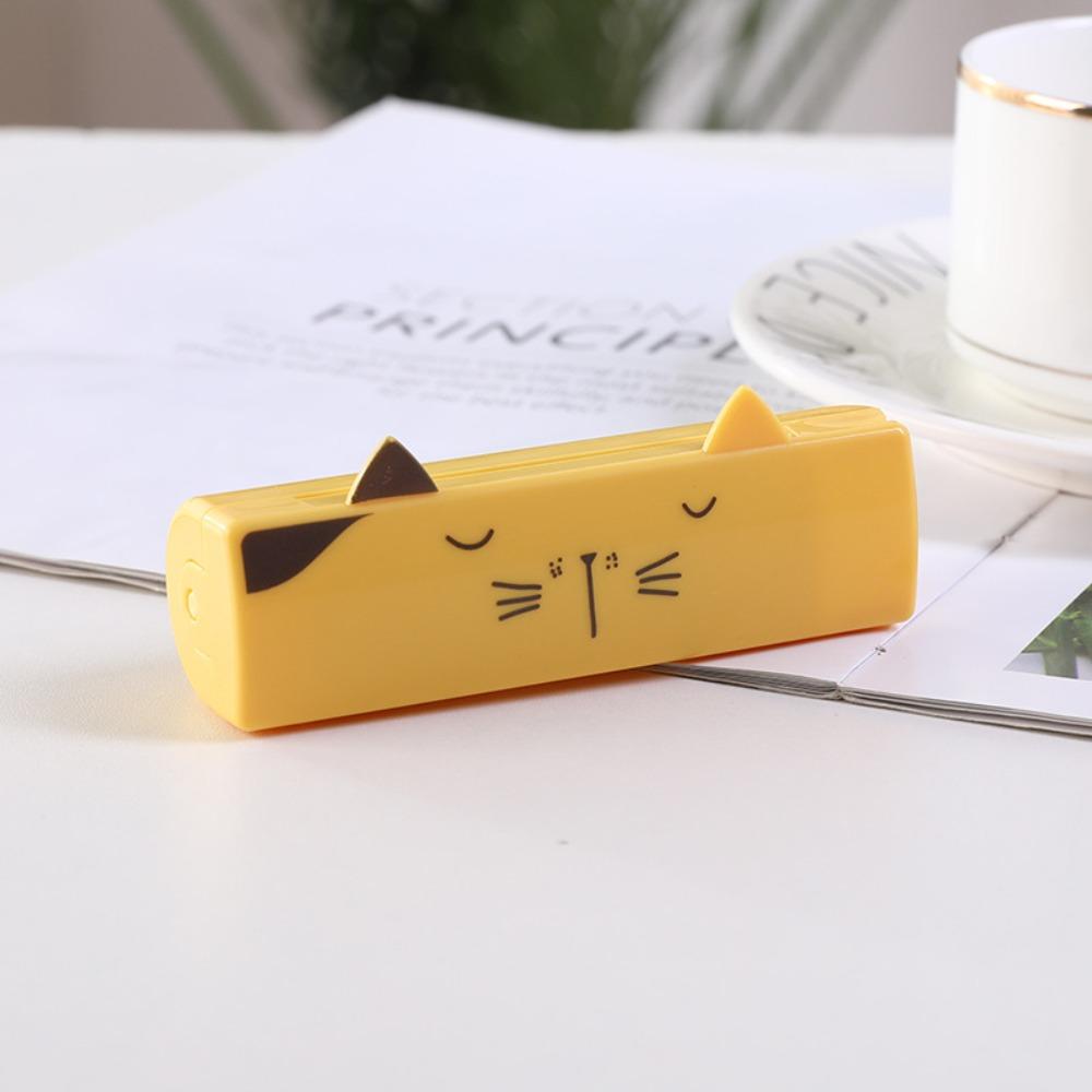 

Багаторазовий засіб для видалення ворсу, миючий липкий ролик, портативні інструменти для пилу з одягу для домашніх аксесуарів жовтий