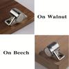 Magnetic Cabinet Catches with Metal Finish, Magnet Door Latch for Kitchen Cabinet and Wardrobe Closets, Heavy-Duty Metal Materia
