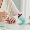 Scharnier Kippsicherer Nagellackflaschenhalter Auslaufsicherer Schräger Nagellackflaschenhalter