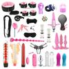 35 db/készlet Játékok felnőtteknek Szexuális termékek Szex Bondage készlet Bilincsek Dildo Vibrato