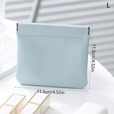 Tragbare Mini-Ohrhörertasche aus PU-Leder, Aufbewahrung von Kopfhörerzubehör, Mini-Ohrhörer