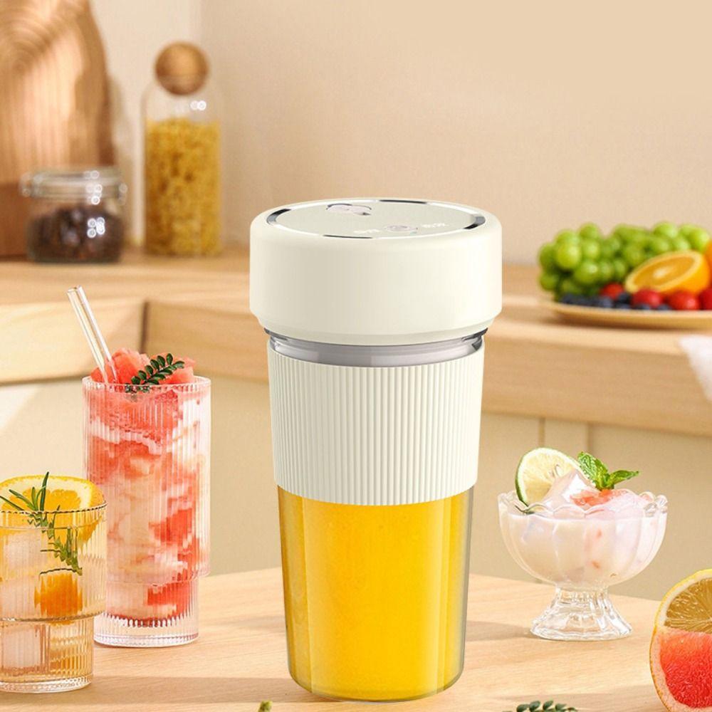Wireless Juice Mixer Cup 350 ML Juice Extractor Cup Kitchen Gadgets Electric Fruit Juicer Cup  Home
