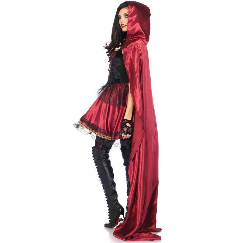 Adult Halloween Cape Little Red Riding Hood Show Costumes, Role-playing, Game Uniforms