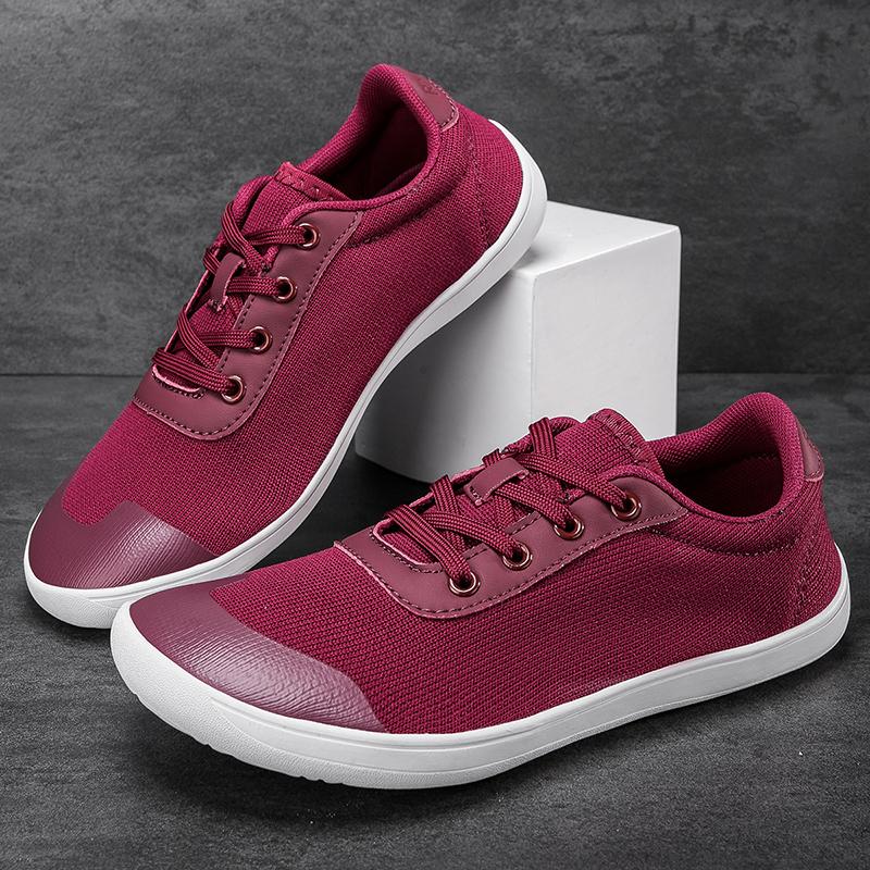 Fashion Women's Barefoot Shoes Outdoor Walking Shoes Wide Toe Box Zero Drop Sole Women Sneakers Breathable Minimalist Casual Shoes