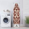 Durable Ironing Board Cover Heat-resistant Stain Resistant Ironing Board Pad Elastic Printed Ironing Board Cloth