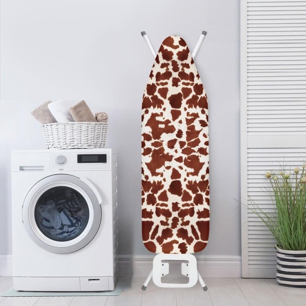 Durable Ironing Board Cover Heat-resistant Stain Resistant Ironing Board Pad Elastic Printed Ironing Board Cloth