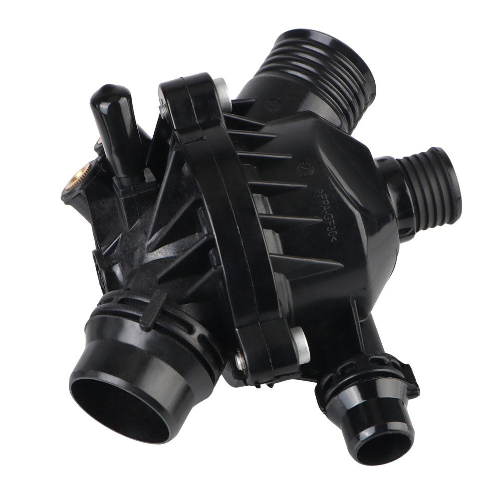 

Модуль управления теплом для BMW 128i 135i 328i 330i 335i 335xi 525i 528i 535i 530i Z4 Корпус термостата Узел термостата охлаждающей жидкости двигателя Автомобильный аксессуар Black