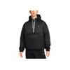 Nike Logo Hooded Pullover Casual Long Sleeve Jacket Men jackets Black DR0840-010