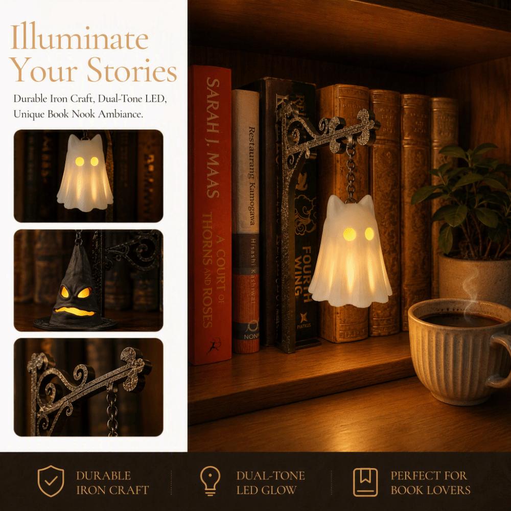 LED-Licht Bücherregal Lampe Dekoratives Design Laternenlicht Nachtlicht Innenbeleuchtung