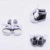 Etistta 6 Pairs of Glitter Canvas Doll Shoes for 18 inch Doll Shoes Baby Doll Shoes American Dolls Accessories