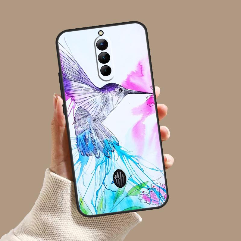 Hummingbird Case For ZTE Nubia Red Magic 10S 9S 8S 8 9 10 11 Pro Plus 6 7 6S 7S Pro 5G 6R 10 Air Cover