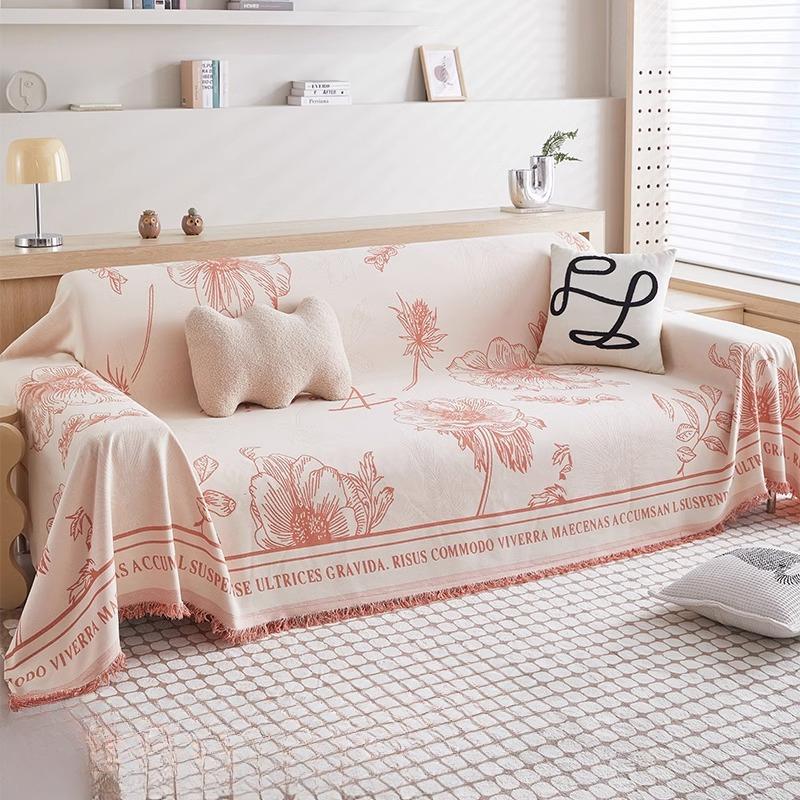 Chenille Sofa Cover Towel Four Seasons Universal Sofa Cover Cloth Anti-Scratching Sofa Towel Sofa Blanket