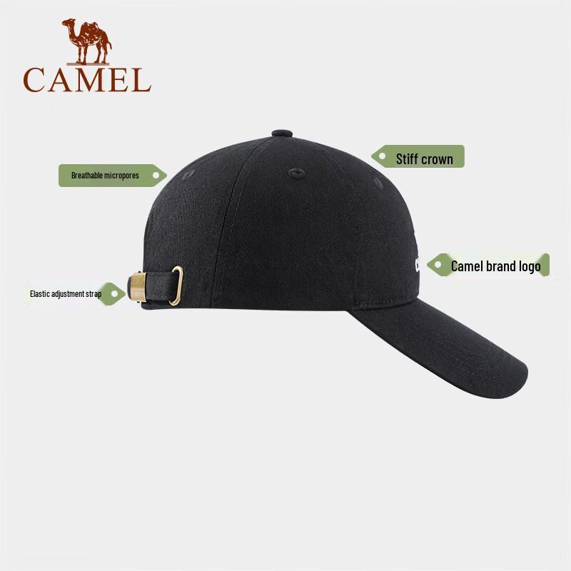Camel Unisex Baseballkappe für großen Kopf 173DP14016Y