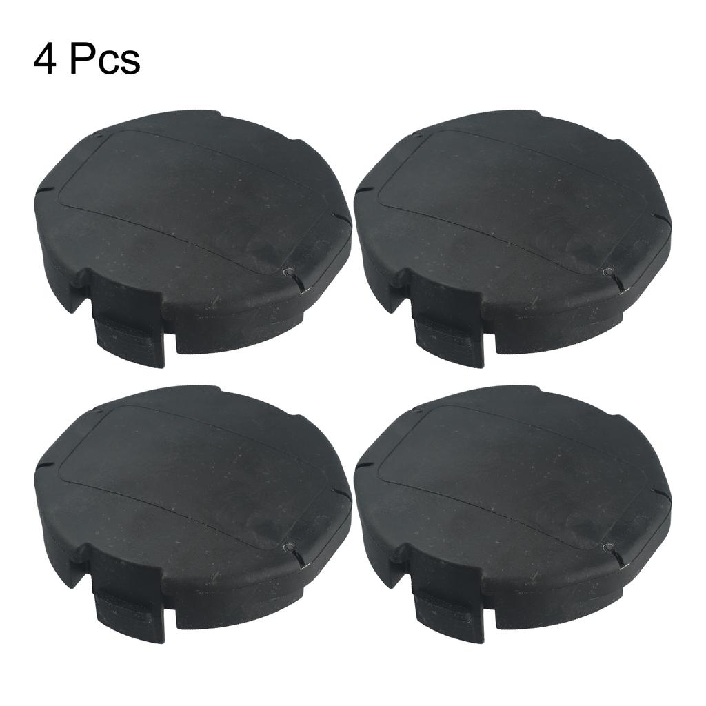 4 Pieces Trimmer Head Covers for Speed Feed 450 Line Trimmer Compatible with OEM 28820 07390 and X472000031 for Line Protection