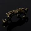 Brass Tiger Statue Ornament Chinese Zodiac Tiger Office Desk Decoration Pendant