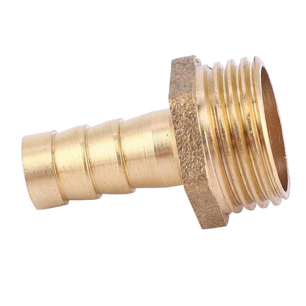5pcs 10mm Hose Barb Tail Male BSP Connector Brass Fitting Adapter Coupler (3 4 )