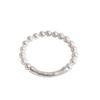 French Vintage Geometric Pearl Necklace With Floral Design For Office And Casual Wear
