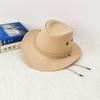 Western Cowboy Hat Knight Men's and Women's Sun Hat Summer Hat Sun Protection Prairie Travel Top Hat Cowboy Hat