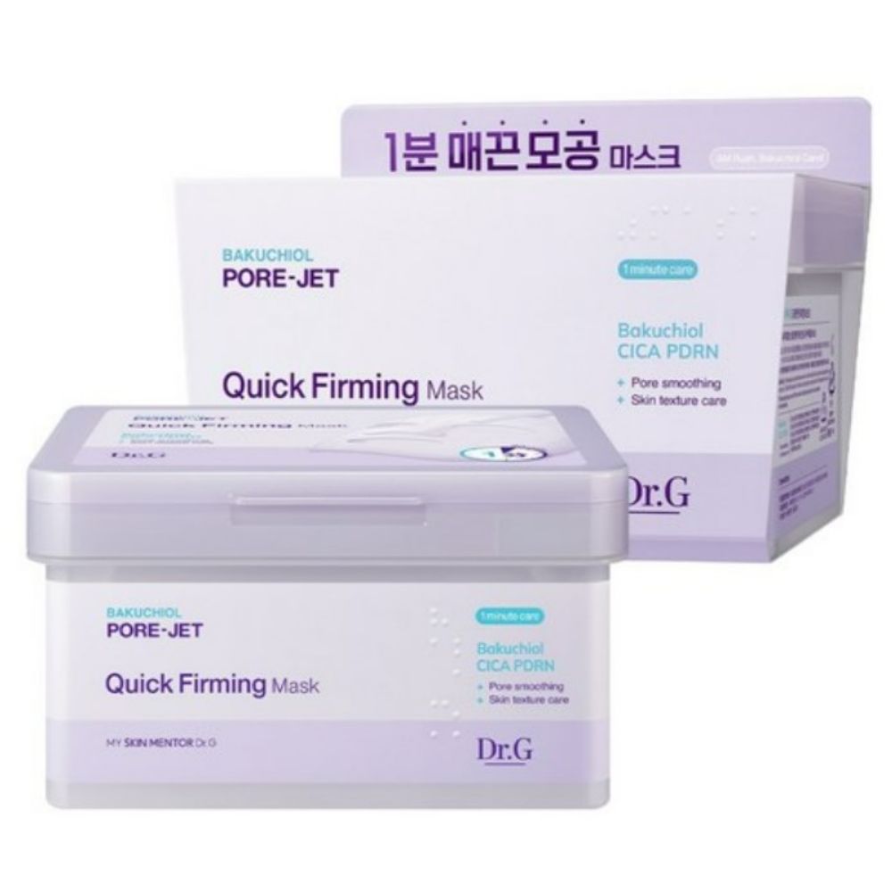 Dr.G Bakuchiol Porejet Quick Firming Mask Rapid Pore-Care & Anti-Aging Sheet Mask 300g, 30pcs