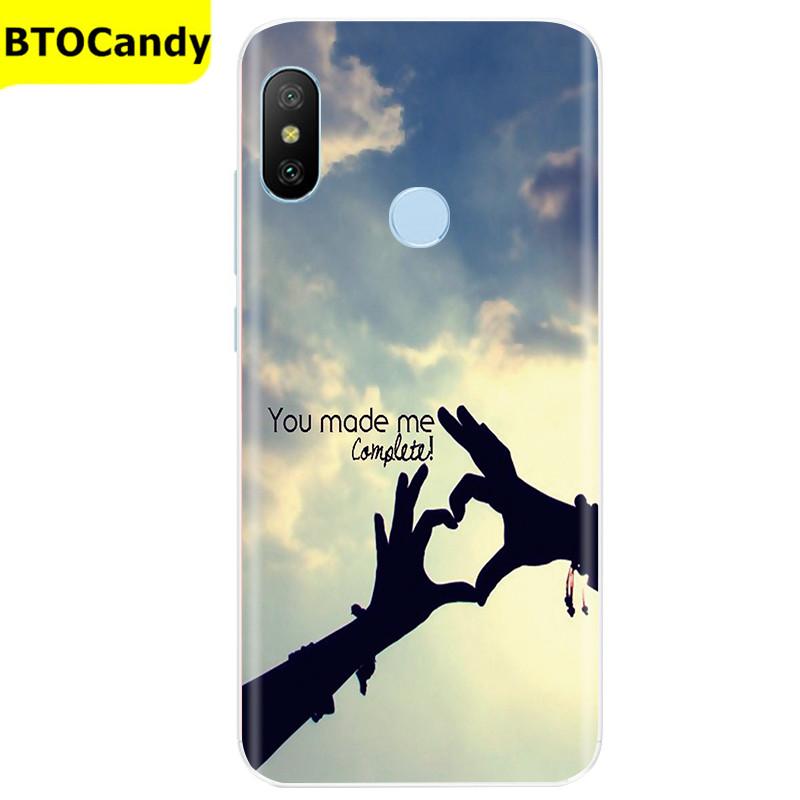 For Xiaomi Redmi Note 6 Pro Case Silicone Redmi 6 Pro Soft TPU Cover Phone Case For Xiaomi Redmi 6 Case Note6 6Pro Cover Coque