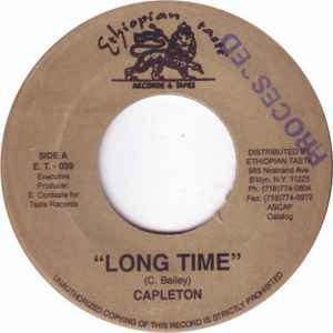 

7inch Record CAPLETON - Long Time ET039 Ethiopian Taste 2001 Jamaica Reggae, Ska & Dub Used