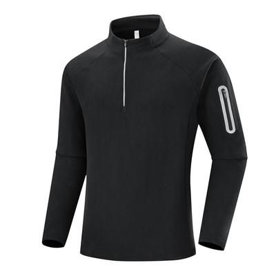 Polar Fleece Half Zipper Fleece Jacket Men's Hoodie Pullover Warm Fleece Jacket