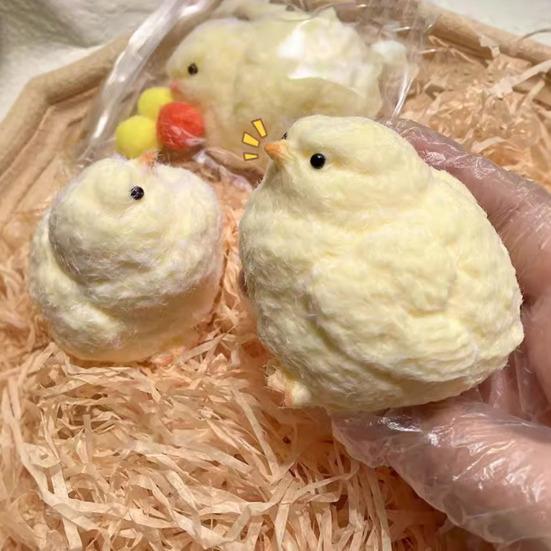 Cheese Hamster Squeeze Toy Anxiety Relief Slow Rising Yellow Chick Pinch Sensory Toy Stress Ball Fidget Toy Party Favors