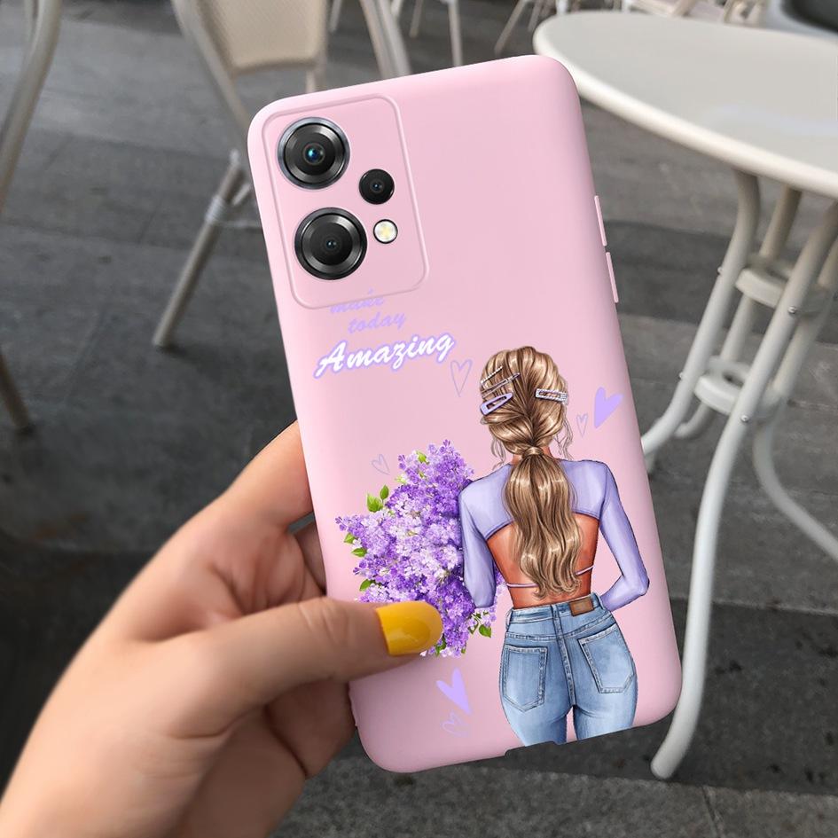 For OnePlus Nord CE 2 Lite 5G Case CPH2381 CPH2409 Silicone Cover Fashion Moon Soft Phone Cases For OnePlus Nord CE2 Lite Bumper