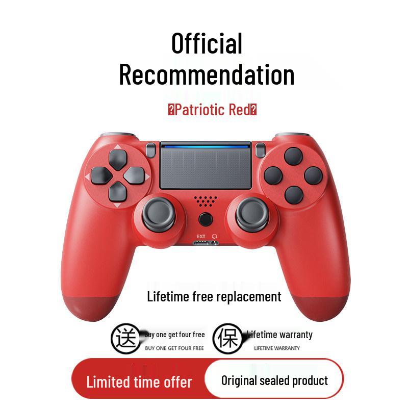 Compatible Wireless Bluetooth Controller for PS4 Pro, PC, Steam, iOS, and Mobile Devices