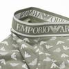 Emporio Armani Boxertrosor med Örn Storlek Grå och EM000370 AF10779 Tillverkade i Herr 3-pack Logotyp, Medium, Svart, MC065, Italien.