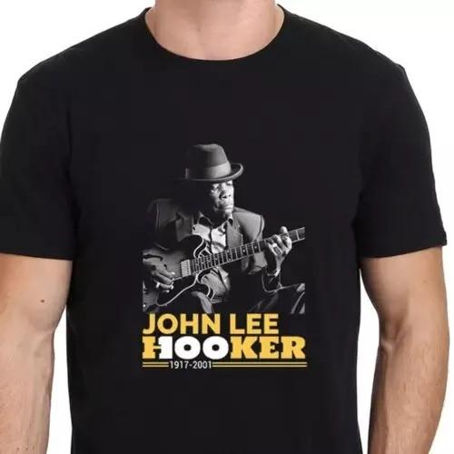 

memory John Lee Hooker T-shirt black Unisex cotton All Sizes S-5Xl.webp Unisex T-Shirt XL