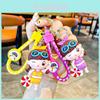 Adorable Bathing Cute Keychain Cartoon Character Keyring Perfect For Gifts And Collecting