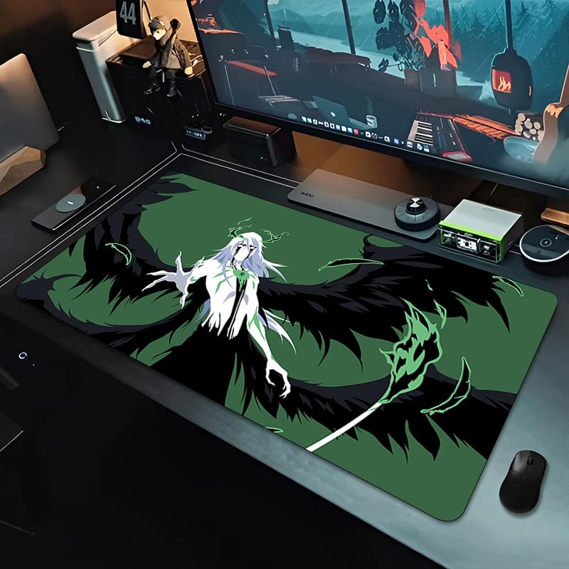 Gaming Large Mouse Pad Japan Anime Bleach HD Office Desk Mat Large Ulquiorra Cifer Keyboard Game Rubber Mousepad NonSlip Carpet