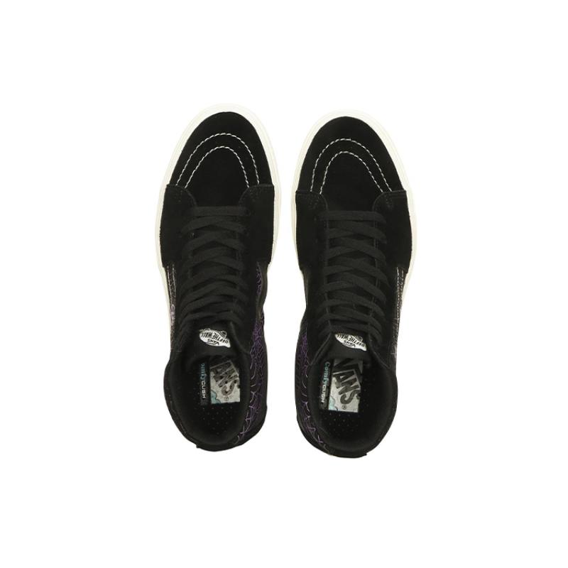 Vans SK8 HI Comfycush Spider Black Purple Vans VN0A3WMB4CJ