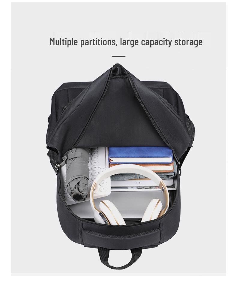 Unisex Fashionable Large Capacity Backpack - Ideal for School, Travel, and Business