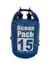 Waterproof Outdoor Sports Dry Bag: Single/Double Shoulder, PVC Thickened Mesh, Lightweight for Beach, Rafting & Swimming.