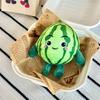 Watermelon Plush Keychain Cute Fruit-Themed Stuffed Toy with Funny Faces Cute Bag Charm Pendant Adorable Gift for Friends Kids