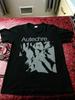 Autechre T-Shirt vintage verblasstes Schwarz Herren-T-Shirt Größe USA Unisex schwere Baumwolle