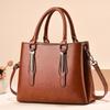 Large Capacity Sense Fashion Trend Women's Shoulder Bag Atmospheric Simple Contrasting Color Handbag Bag