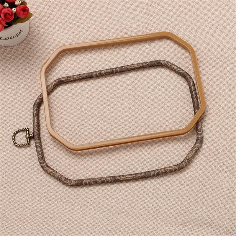 3 Pcs Resin Embroidery Hoop Crosses Stitching Hoop Embroidery Frame Adjustable Embroidery Hoop for Sewing Needlework
