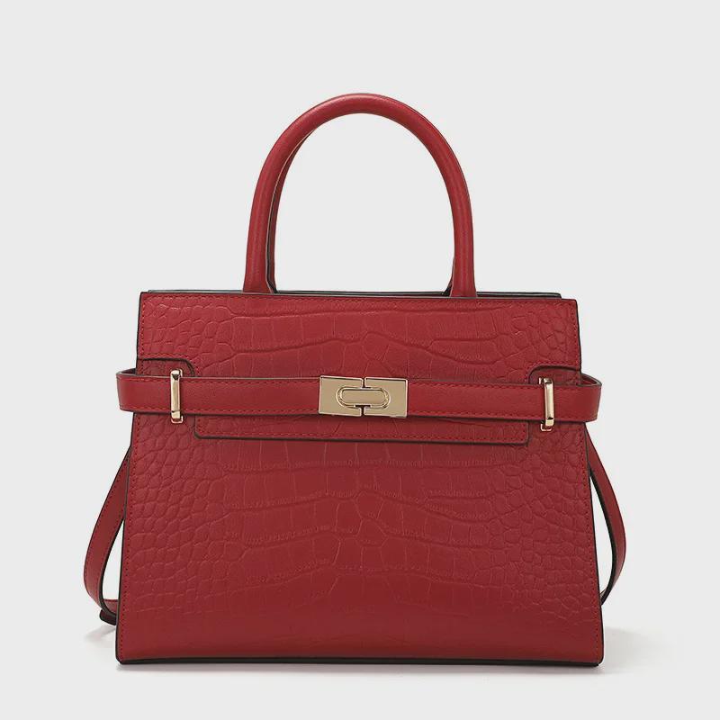 2025 Elegant Red Crossbody Handbag for Weddings - Ideal for Women and Mother-in-Laws