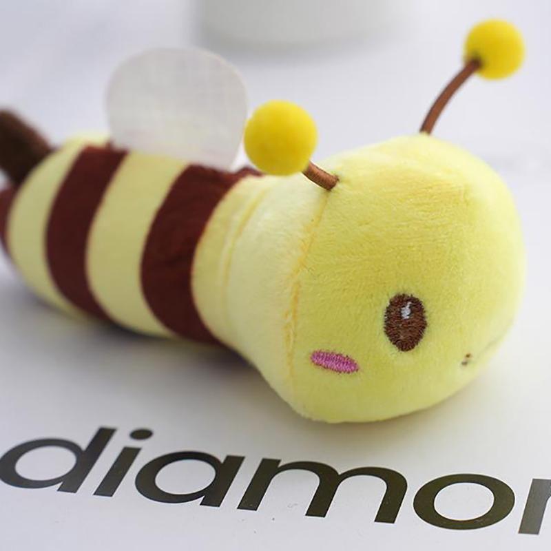 Cute Turtle Mini Keychain Plush Stuffed Toys Tortoise Cartoon Dolls Soft Animal Small Pendant Bag Ornaments Decor Kid Girl Gifts