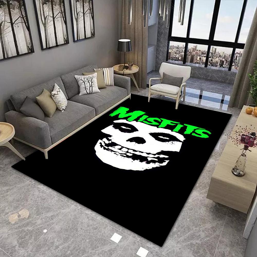 The Misfits Carpet for Living Room Decoration Large Area Comfortable Resistant To Dirt Non-slip Rug Flannel Bedroom Floor Mat