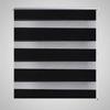 VidaXL Roller Blind Light Filtering 60x120 Cm Black Blackout Blind Window Home 240192