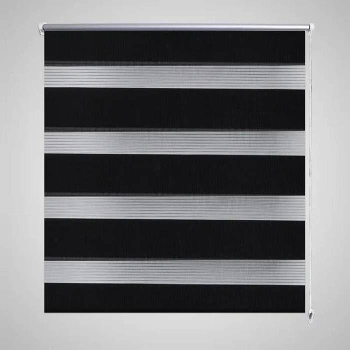 VidaXL Store Enrouleur Tamisant 60x120 cm Noir Store Occultant Fenêtre Maison 240192