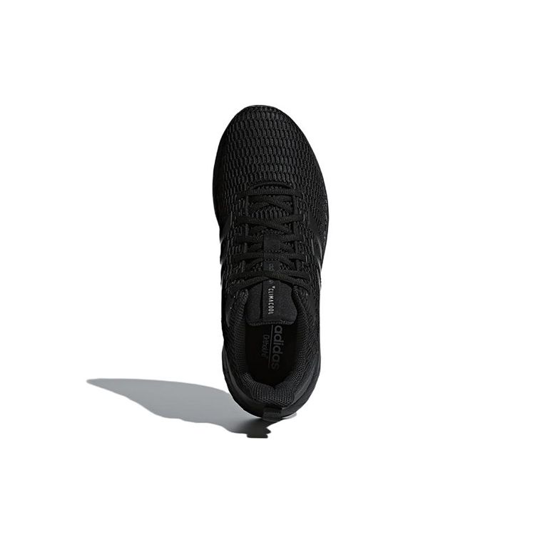 Adidas Neo Questar Solid Color Versatile Comfortable Fabric Non-Slip Wear-Resistant Breathable Low-Top Running Shoes Men Sneaker Black DB1157