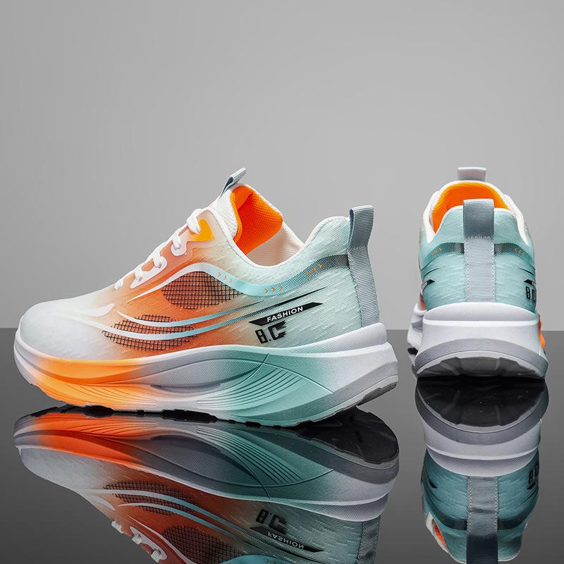 New Men'S Sports Shoes Breathable Mesh Student Running Shoes Men'S Single Shoes