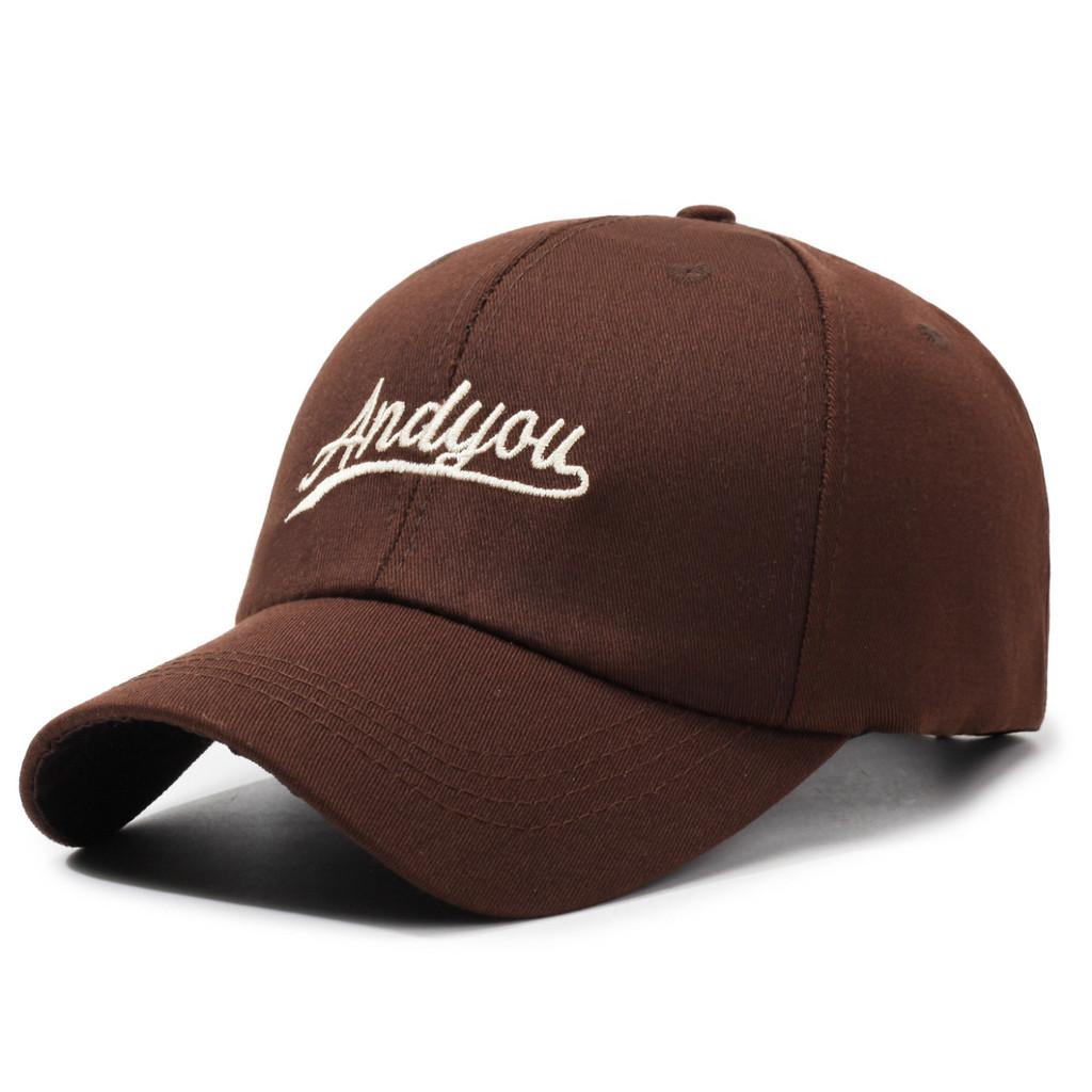Embroidery Andyou Letter Baseball Cap Adjustable Outdoor Sports Sun Protection