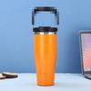 30oz Vacuum Insulated Stainless Steel Travel Mug With Handle Car Outdoor Office Use